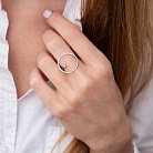 Золотое кольцо "Грейс" с бриллиантом 101-10077 от ювелирного магазина Оникс - 3