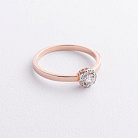 Золотое кольцо с бриллиантами 12659аг от ювелирного магазина Оникс - 4