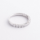 Золота каблучка "Сердечки" з діамантами кб0514cha от ювелирного магазина Оникс - 2