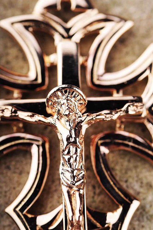 Православный крест п01679 от ювелирного магазина Оникс - 2