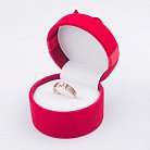 Золотое помолвочное кольцо с бриллианом к00095п от ювелирного магазина Оникс - 3