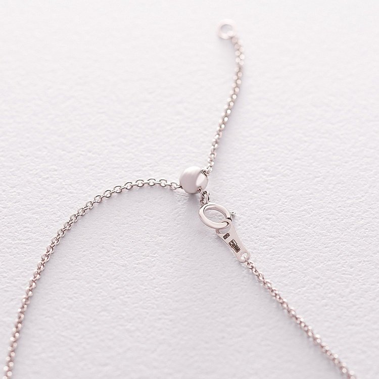 Золоте кольє з діамантом колб0029ca від ювелірного магазину Онікс - 3