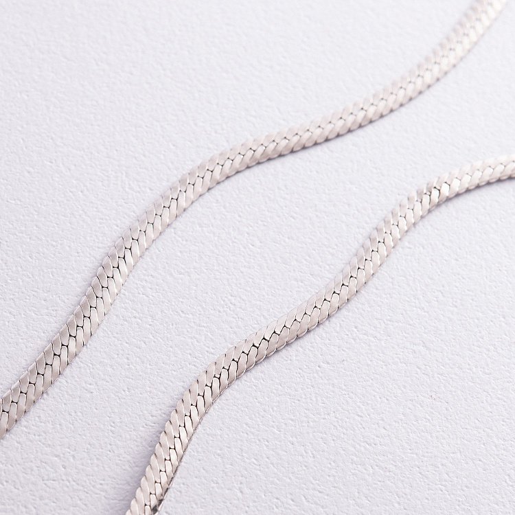 Срібний ланцюжок (снейк) рс134518 від ювелірного магазину Онікс