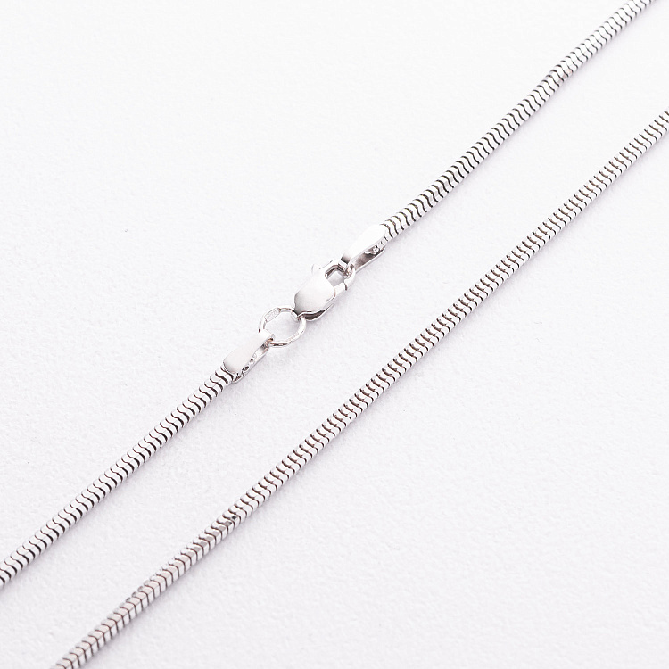 Серебряная цепочка Снейк рс13362а от ювелирного магазина Оникс