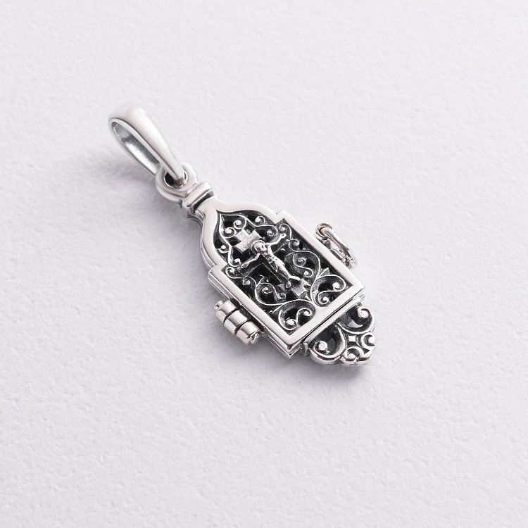 Серебряный мощевик 131508 от ювелирного магазина Оникс