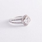 Золотое кольцо "Клевер" с бриллиантами AR3999cha от ювелирного магазина Оникс - 2