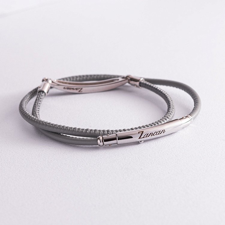 Чоловічий браслет ZANCAN ESB178-GR від ювелірного магазину Онікс - 2
