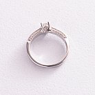Золотое помолвочное кольцо (бриллианты) кб0217nl от ювелирного магазина Оникс