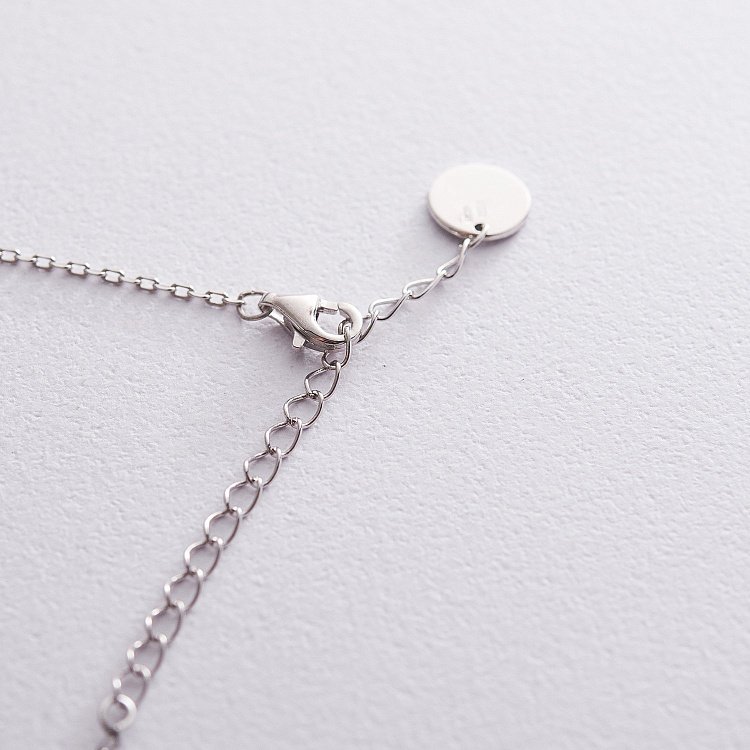 Срібне кольє "Місяць" (6 шт) 18947 від ювелірного магазину Онікс - 2