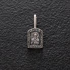 Серебряная ладанка "Святитель Николай Чудотворец" 132970 от ювелирного магазина Оникс - 2
