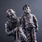 Серебряная фигура ручной работы "Портной и мальчик" порт.мальч от ювелирного магазина Оникс - 3