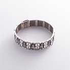 Православный серебряный браслет "Святые Мужи" 076 от ювелирного магазина Оникс