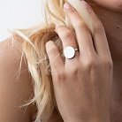 Кольцо "Давина" в белом золоте (фианиты) к06912 от ювелирного магазина Оникс - 2