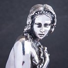 Серебряная фигура ручной работы "Нимфа" сер00052н от ювелирного магазина Оникс - 2