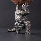Серебряная фигура ручной работы "Слон" 23139 от ювелирного магазина Оникс - 1