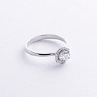 Помолвочное золотое кольцо с бриллиантами 231031121 от ювелирного магазина Оникс - 2