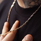 Мужская золотая цепочка ц00552 от ювелирного магазина Оникс - 3