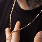 Мужская золотая цепочка ц00534 от ювелирного магазина Оникс - 4