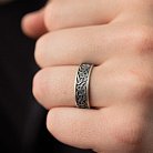 Мужское серебряное кольцо "Кельтский узел и Сварог" 417 от ювелирного магазина Оникс - 10